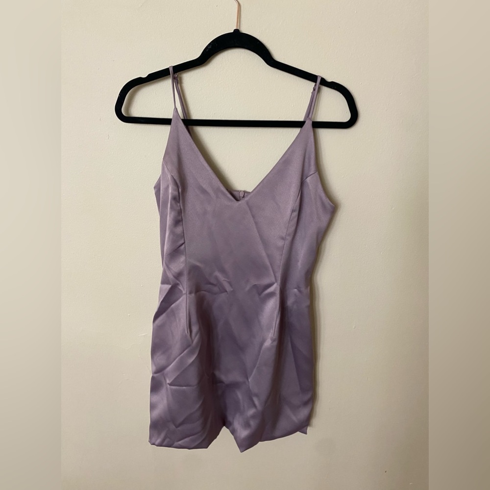 Attached bubble hem dress